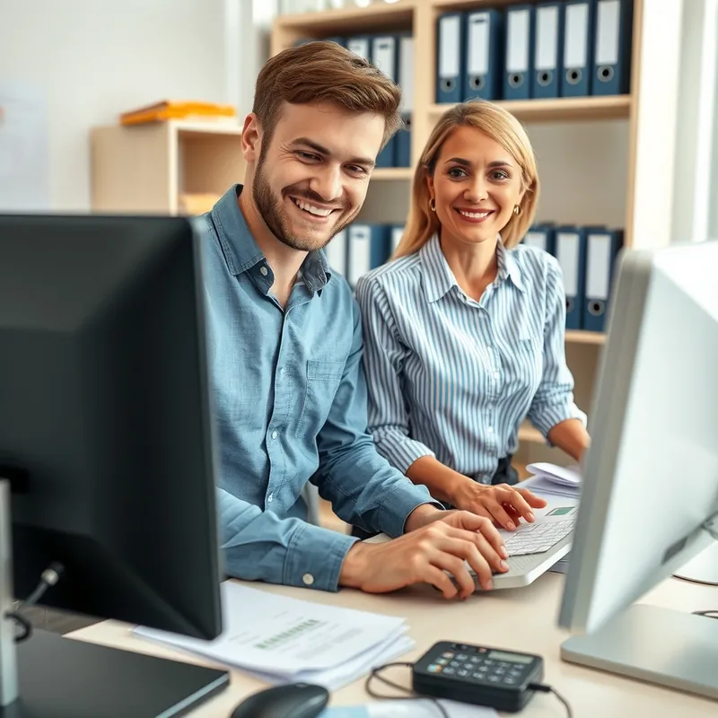 Accounting Clerk job in Malta (illustration)