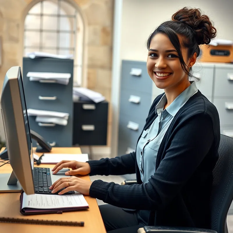 Administrative Secretary job in Malta (illustration)