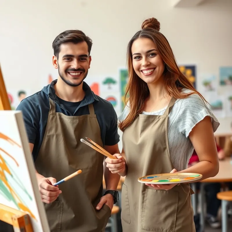 Art Teacher job in Malta (illustration)