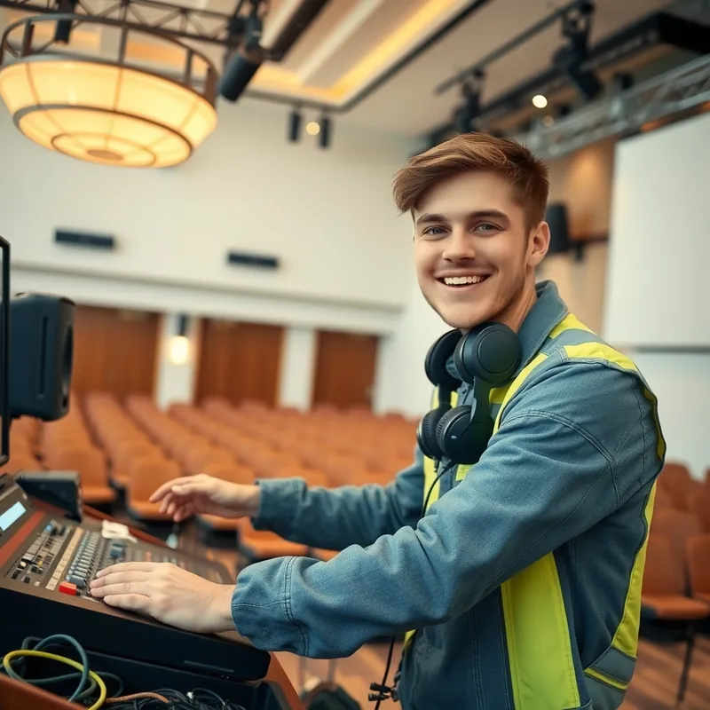 Audiovisual Technician job in Malta (illustration)