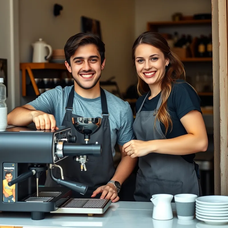 Barista job in Malta (illustration)