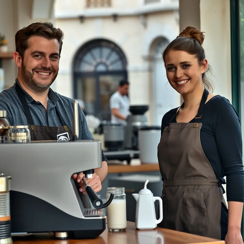 Barista job in Malta (illustration)