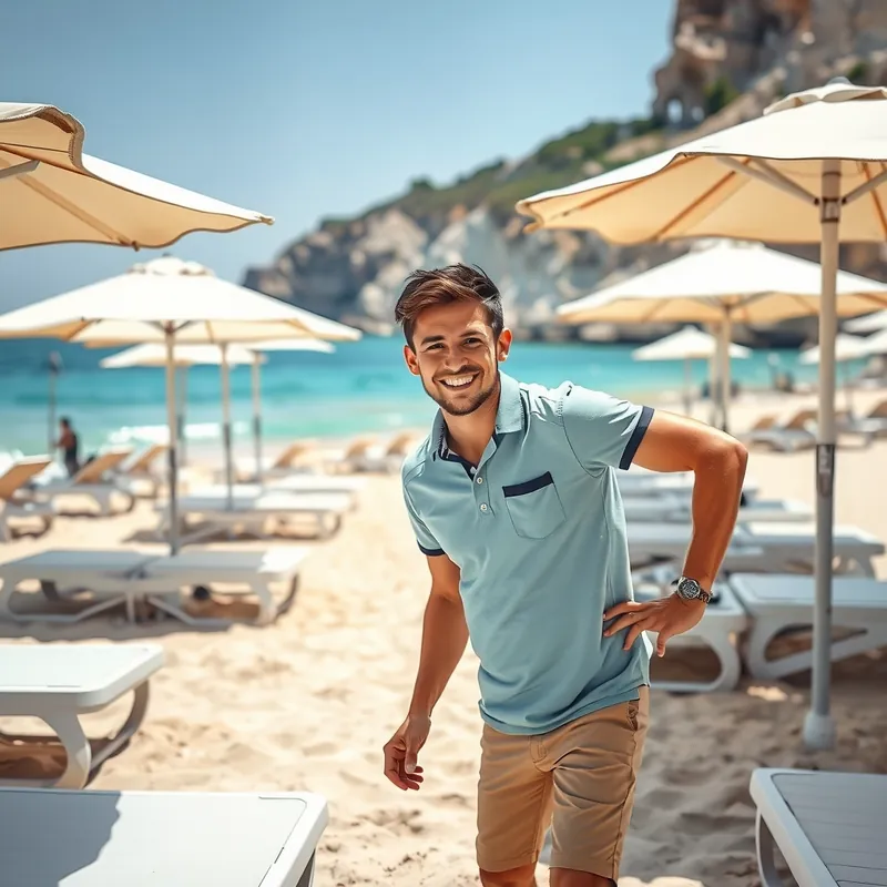 Beach Attendant job in Malta (illustration)