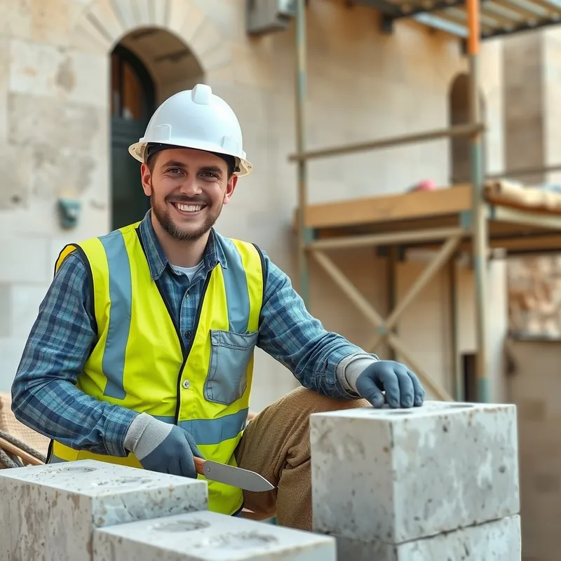 Builders job in Malta (illustration)