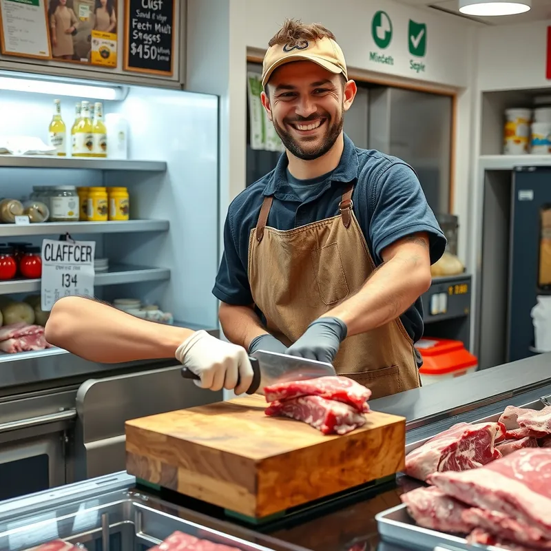 Butcher job in Malta (illustration)