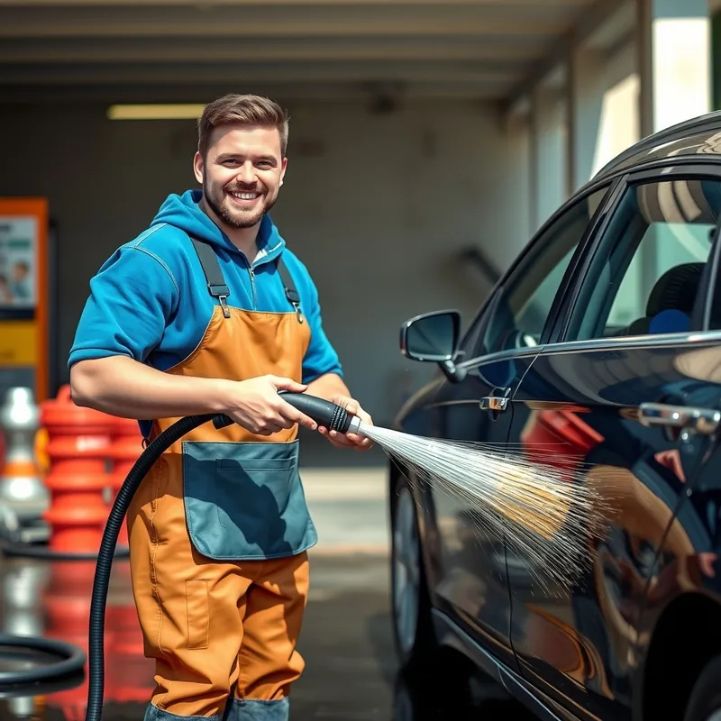 Car Washer job in Malta (illustration)