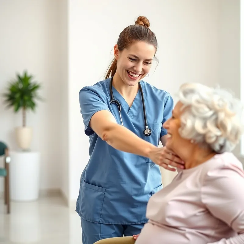 Carer job in Malta (illustration)