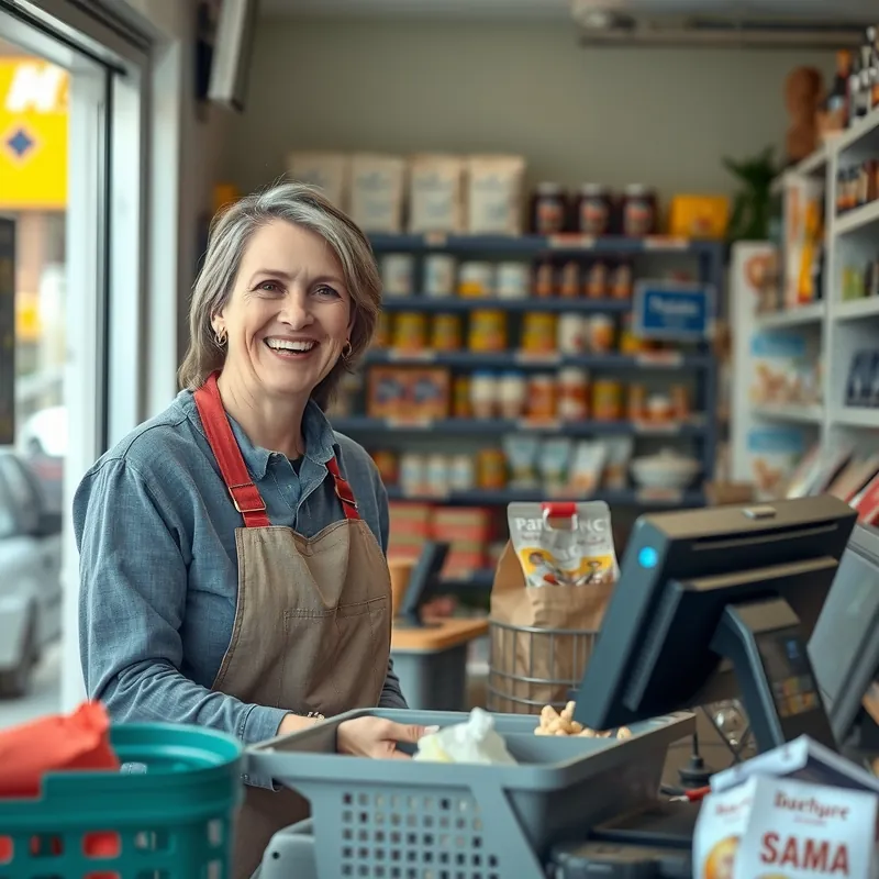Cashier job in Malta (illustration)
