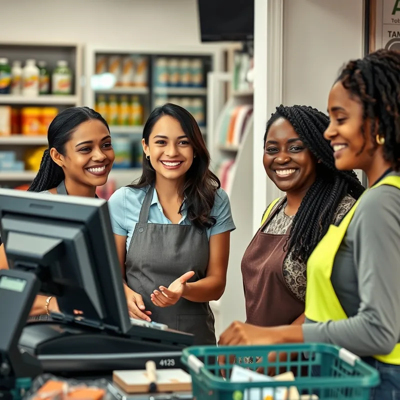 Cashier job in Malta (illustration)