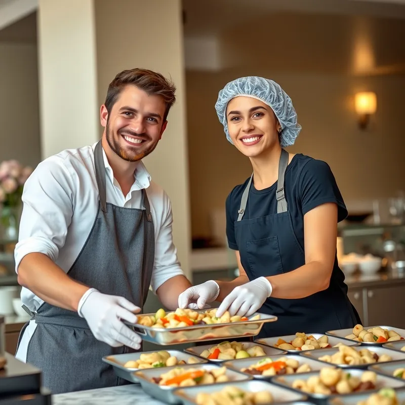 Catering  Assistant job in Malta (illustration)