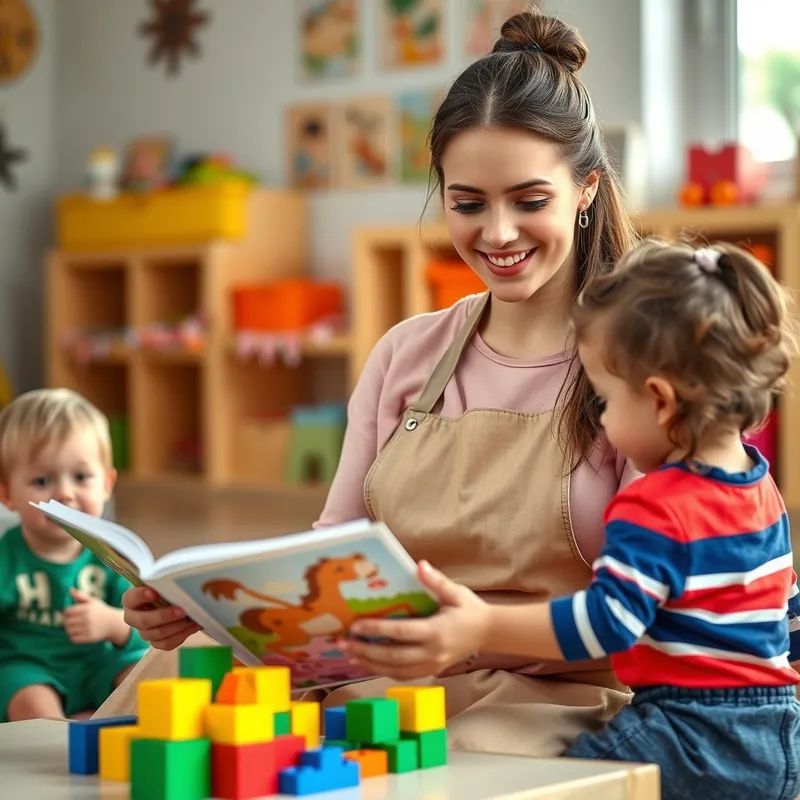 Child Carer job in Malta (illustration)