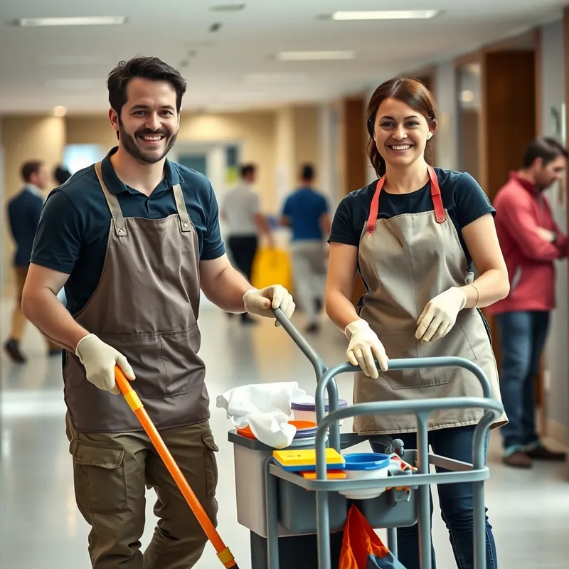 General Area Cleaners job in Malta (illustration)