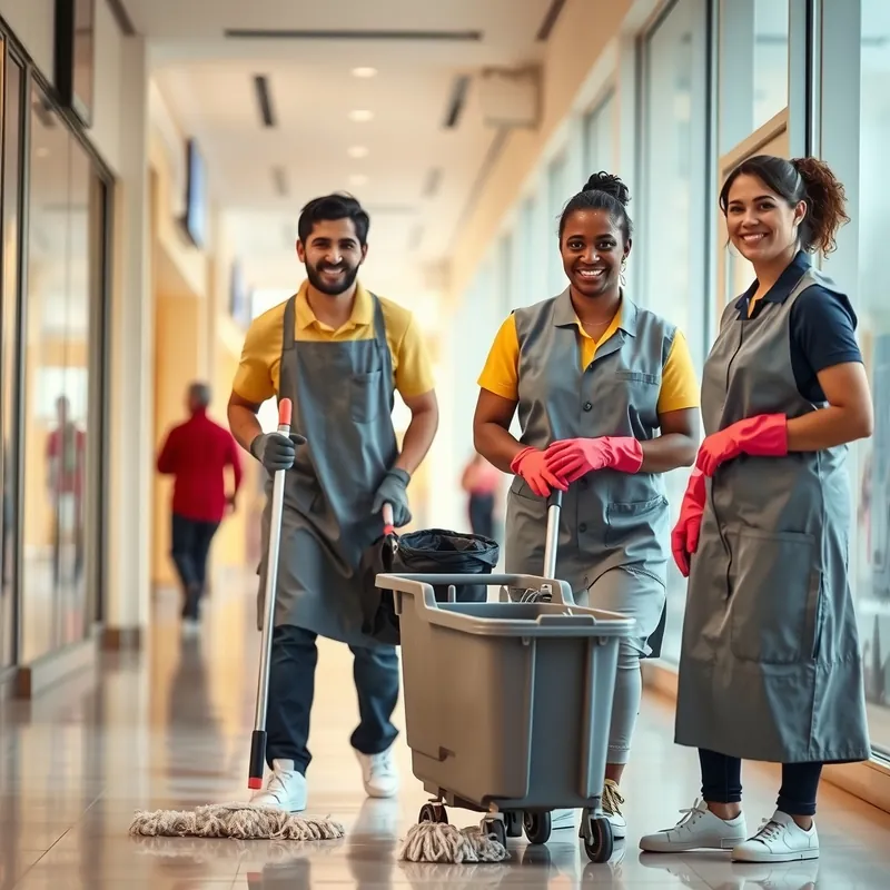 Cleaner job in Malta (illustration)