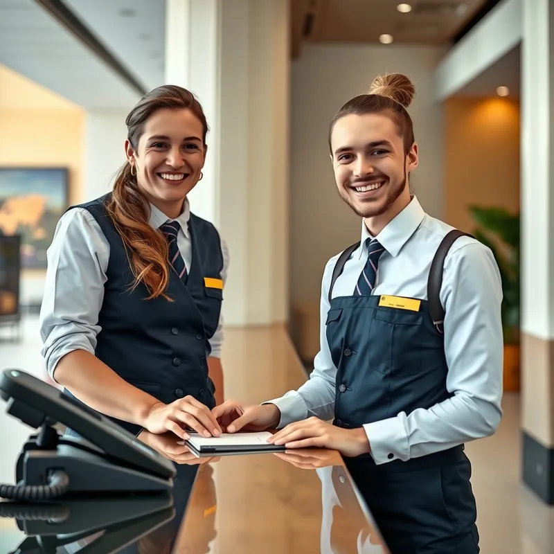 Concierge job in Malta (illustration)