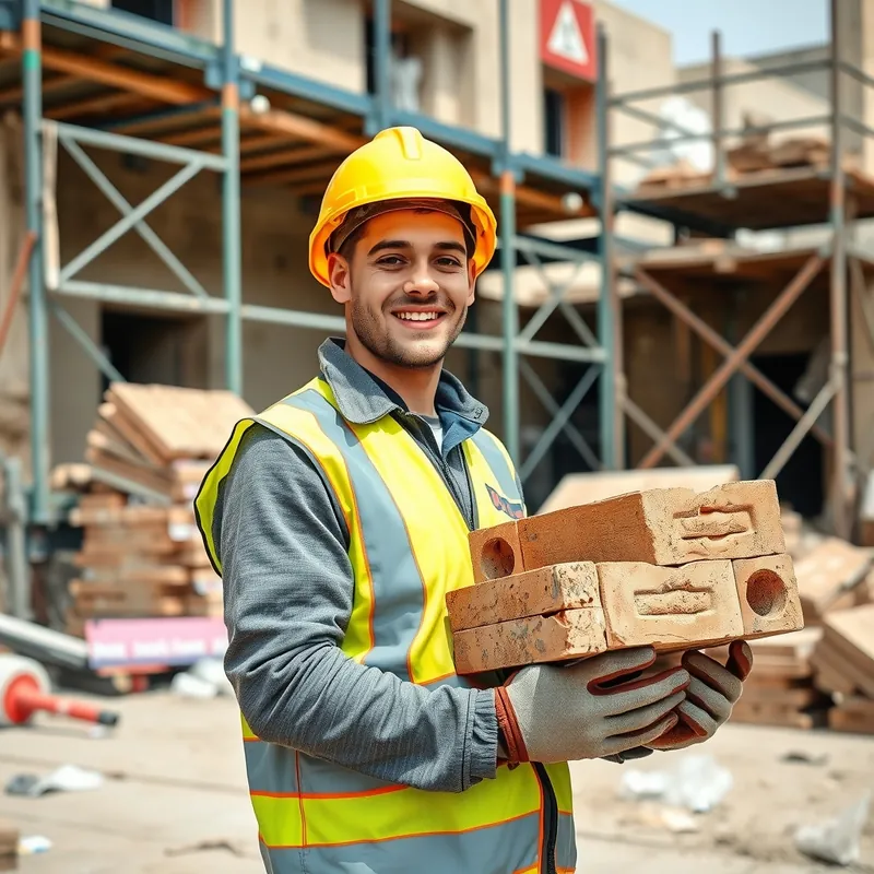 Construction Helper job in Malta (illustration)