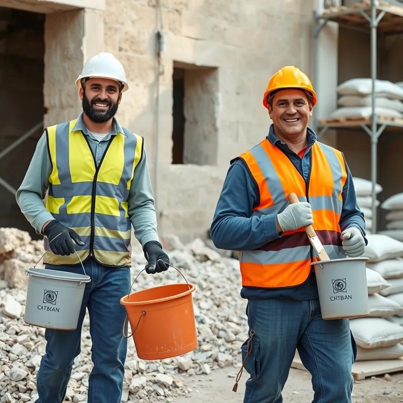 Labourer Construction job in Malta (illustration)