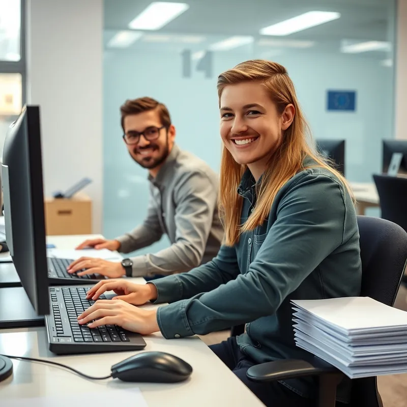 Data Entry Clerk job in Malta (illustration)