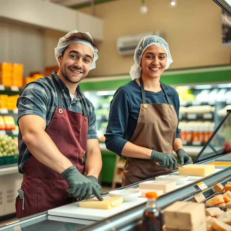 Cheese Deli Counter job in Malta (illustration)