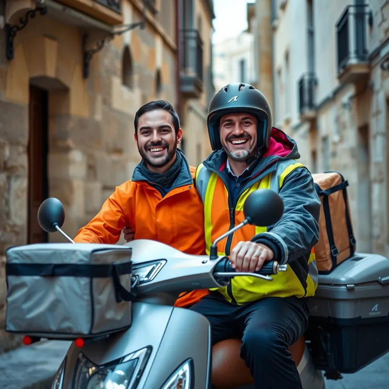 Delivery Person job in Malta (illustration)