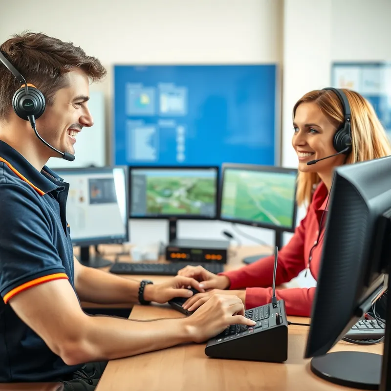 Dispatcher job in Malta (illustration)