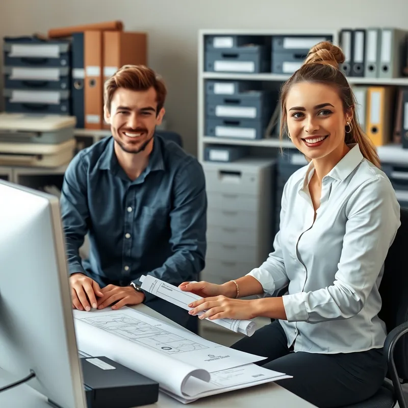 Draftsperson Assistant and Office Administrator job in Malta (illustration)
