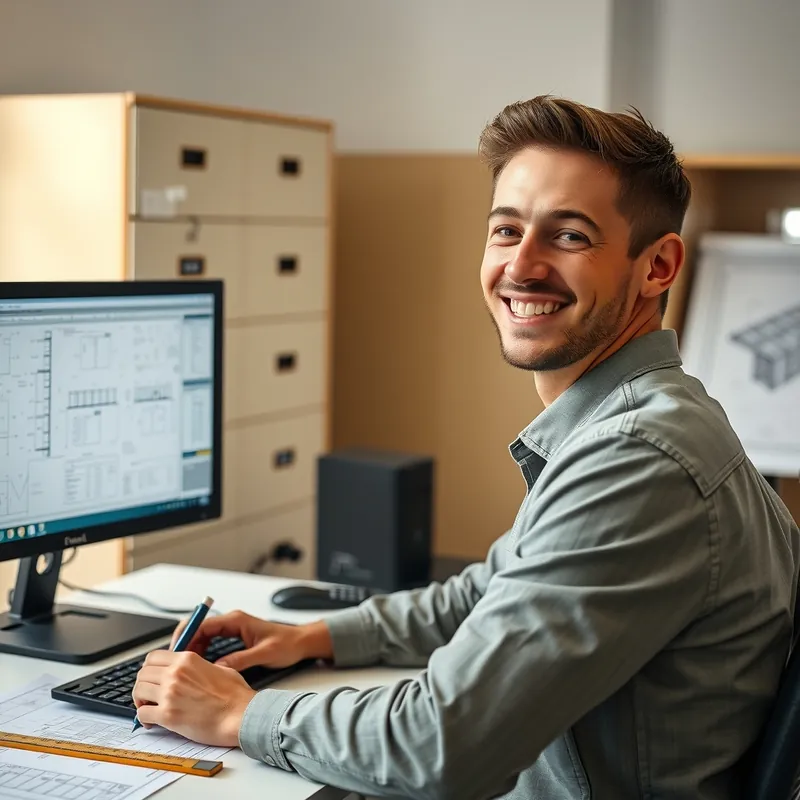Draughtsperson job in Malta (illustration)