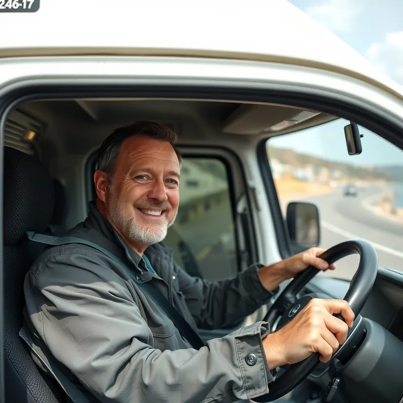 Driver job in Malta (illustration)