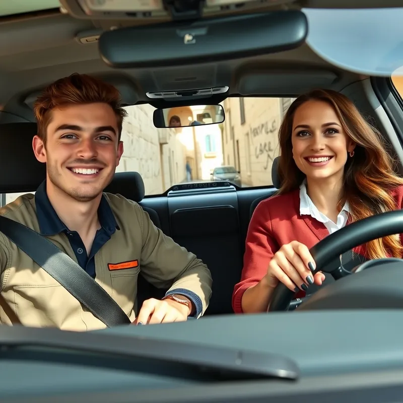 Driving Instructor job in Malta (illustration)