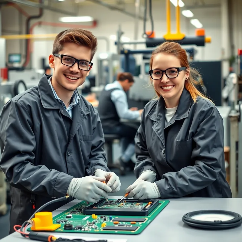 Electrical and Electronics Production Technician job in Malta (illustration)
