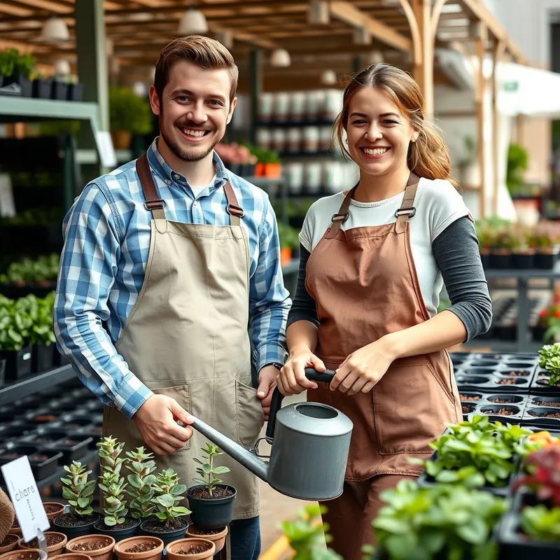 Shop Garden Assistant job in Malta (illustration)