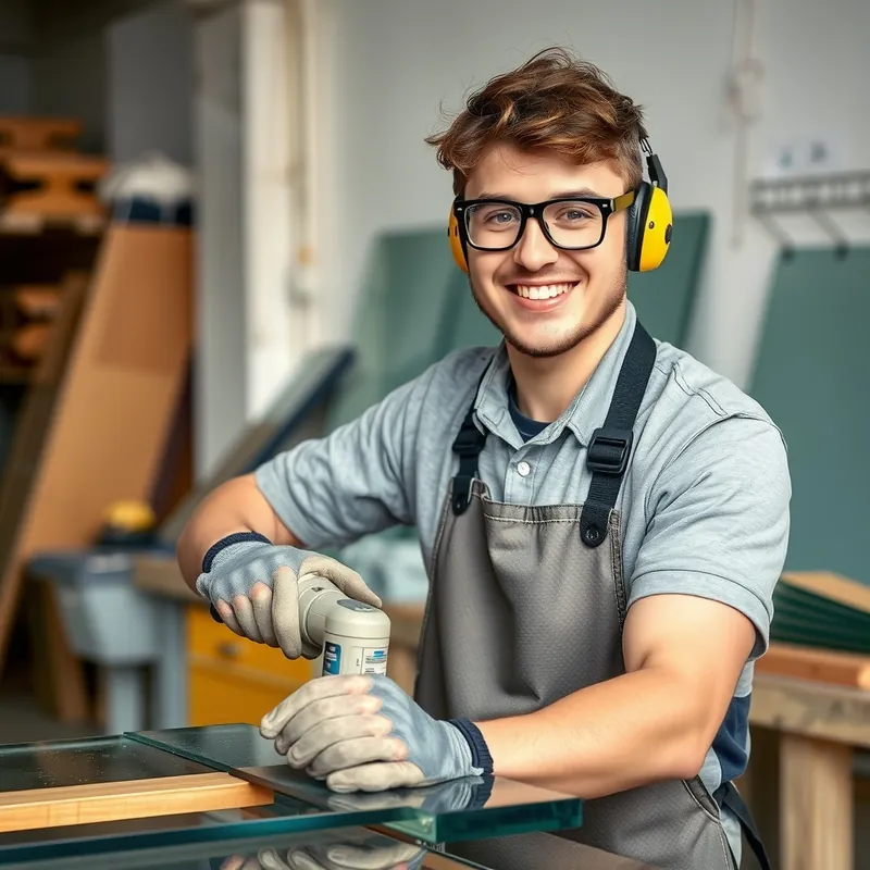 Glass Grinder job in Malta (illustration)