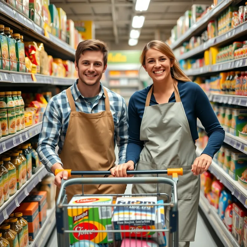 Grocery Store Assistant job in Malta (illustration)