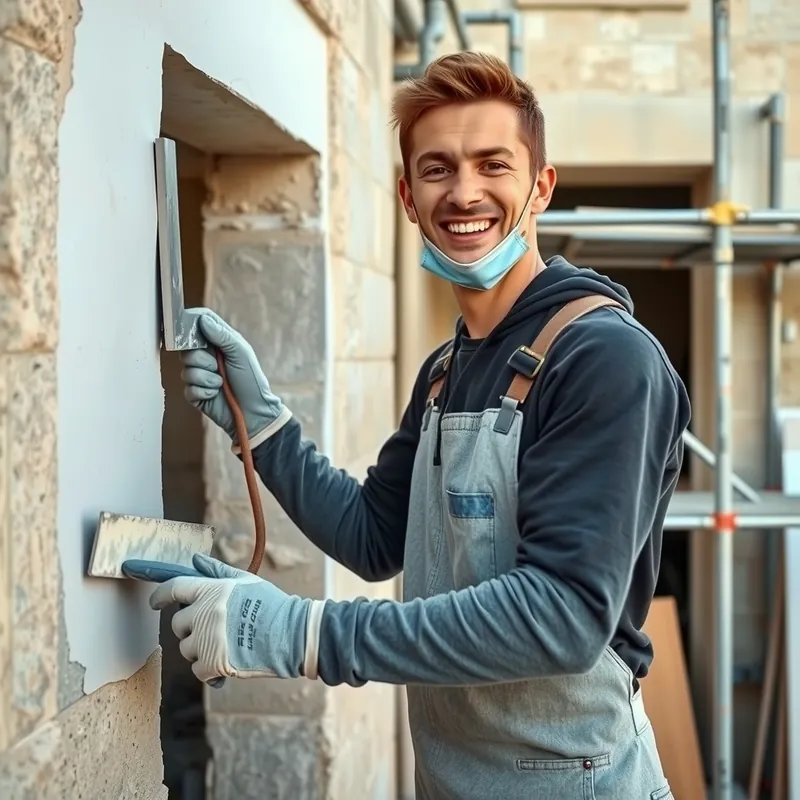Gypsum Helper job in Malta (illustration)