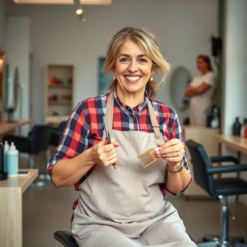 Hairdresser job in Malta (illustration)