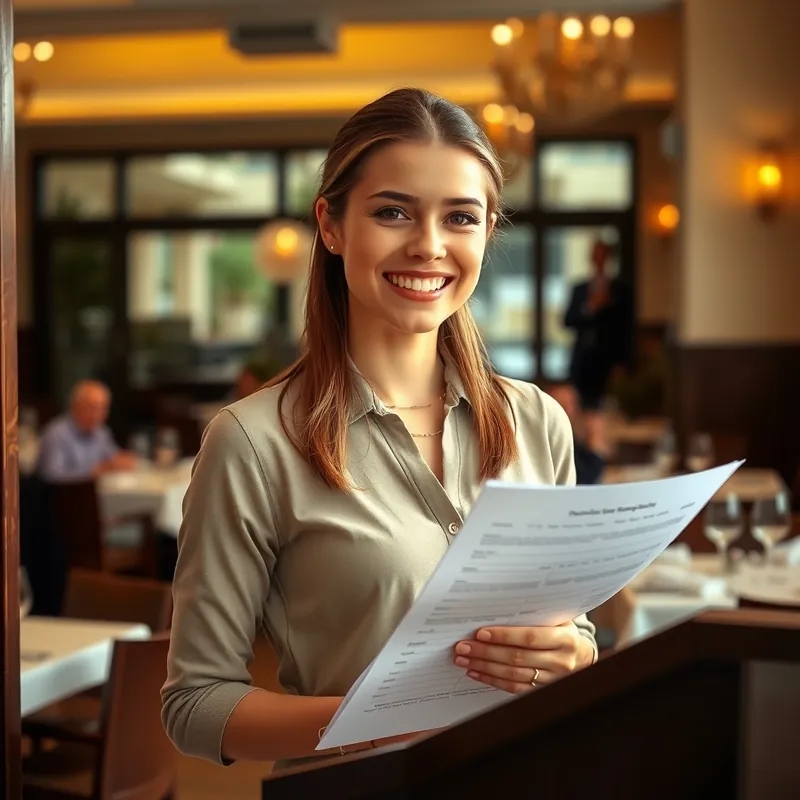 Host / Hostess job in St. Julian's, Malta (illustration)