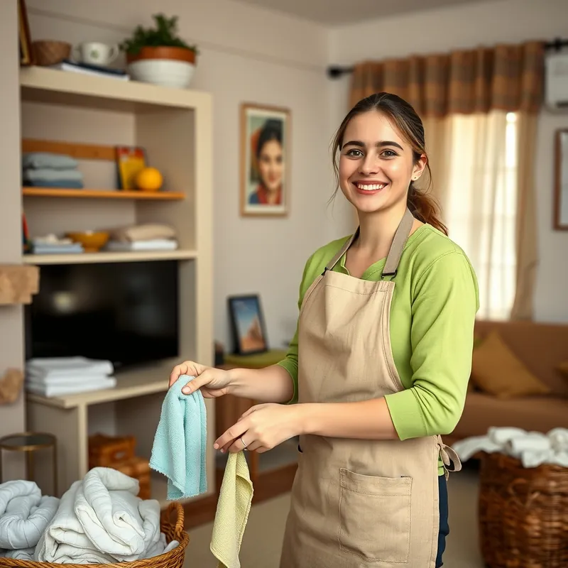 Housekeeper job in Malta (illustration)