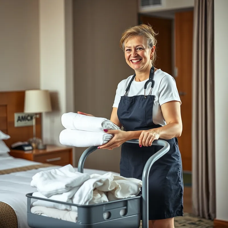 Housekeeping Room Attendant job in Malta (illustration)