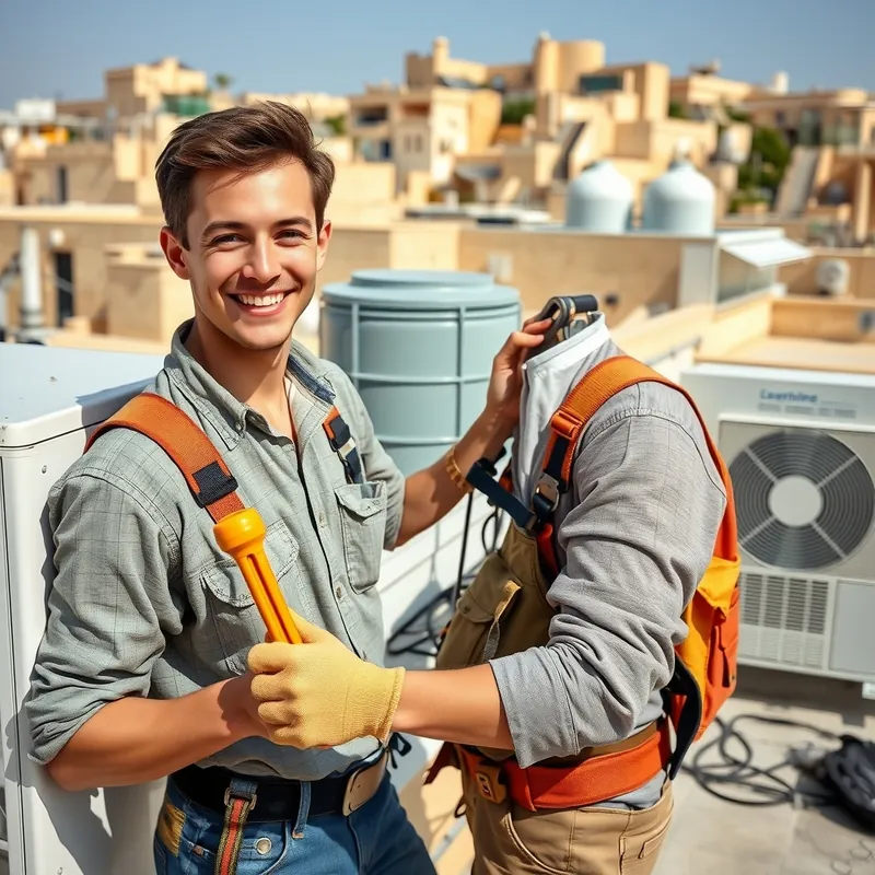 Hvac Technician job in Malta (illustration)
