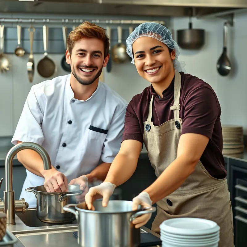 Kitchen Attendant job in Malta (illustration)