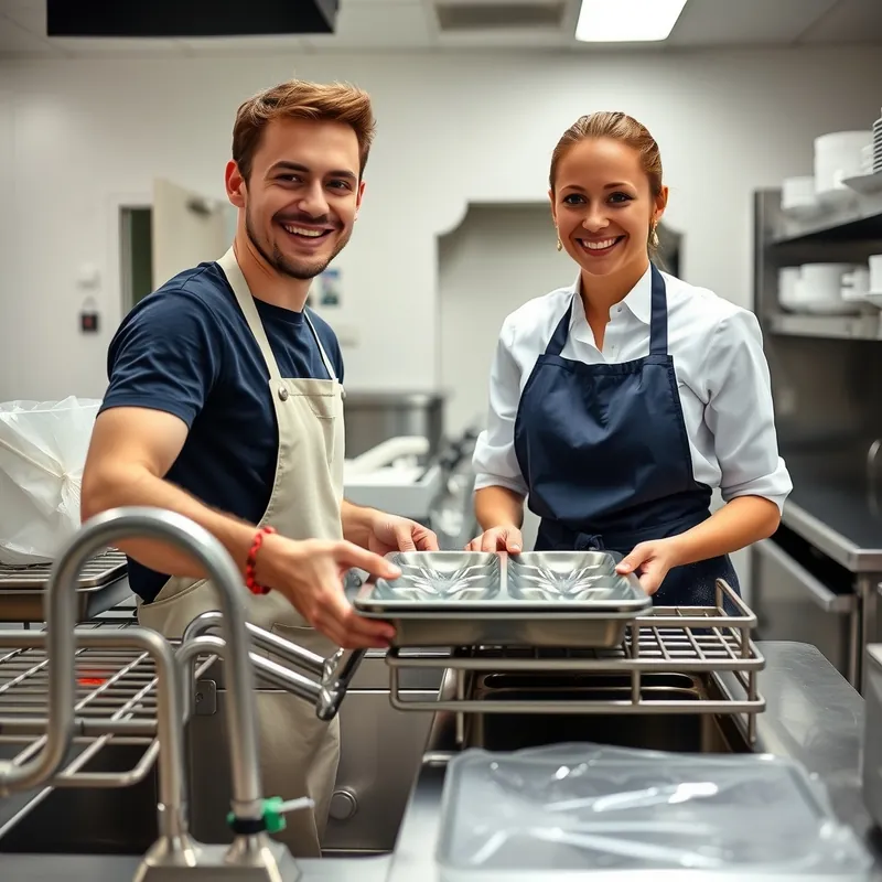 Kitchen Hand job in Malta (illustration)