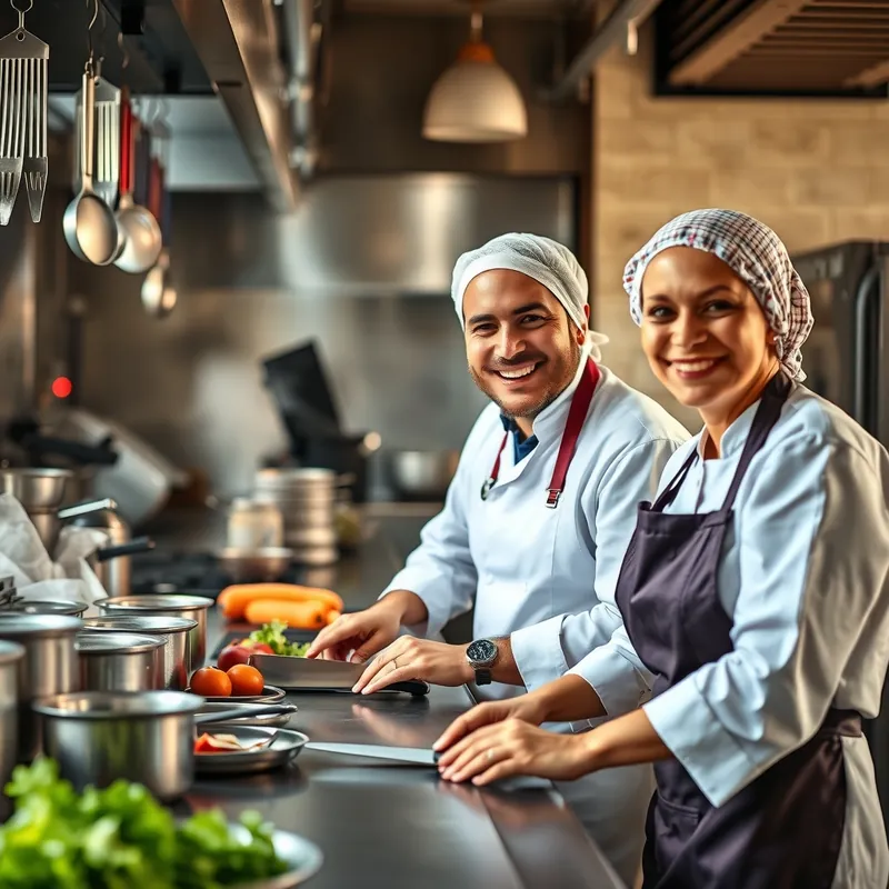 Kitchen Helper / Chef job in Valletta, Malta (illustration)