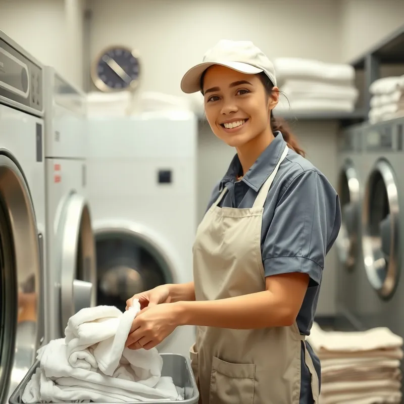 Laundry Attendant job in Malta (illustration)