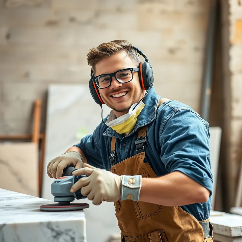 Marble Worker job in Malta (illustration)