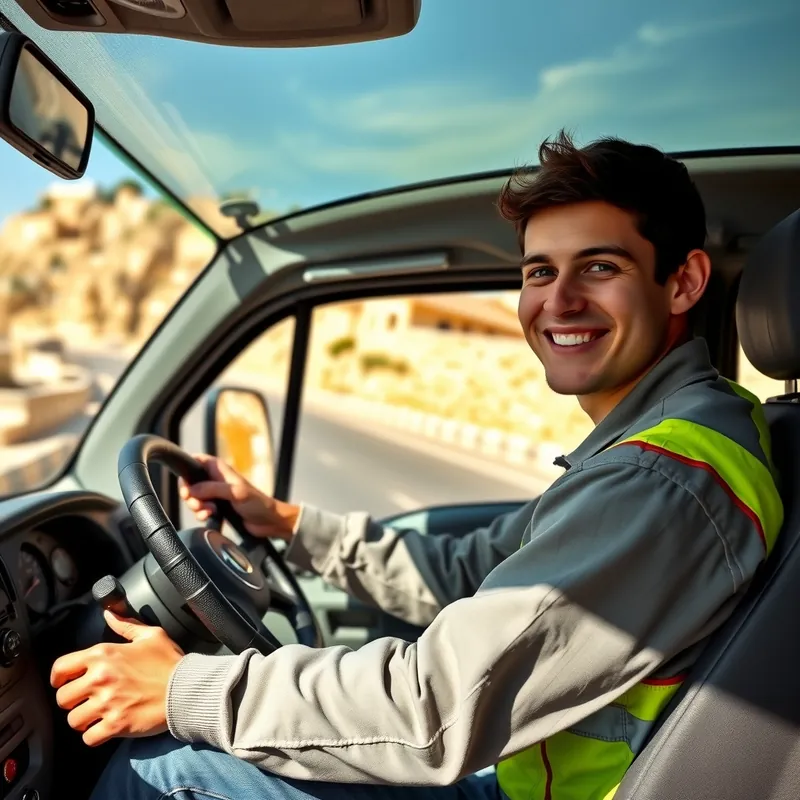 Mini Bus Driver job in Malta (illustration)