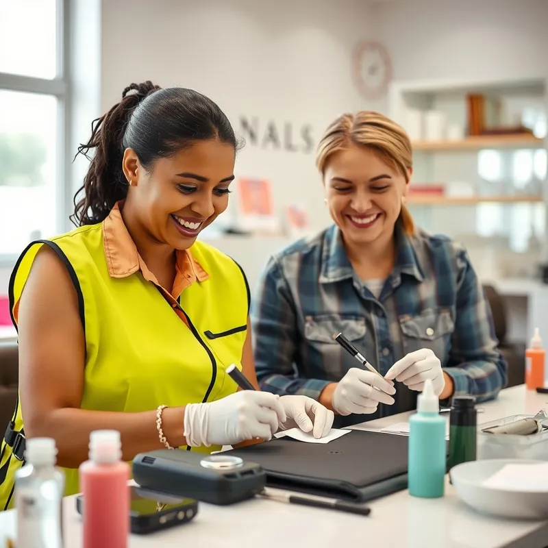 Nail Technician job in Malta (illustration)