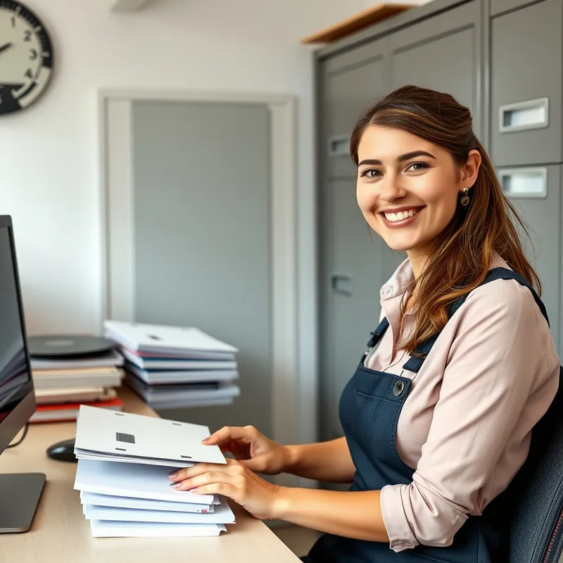 Office Clerk (administration & Accounts) job in Malta (illustration)