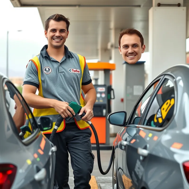 Petrol Pump Attendant job in Malta (illustration)