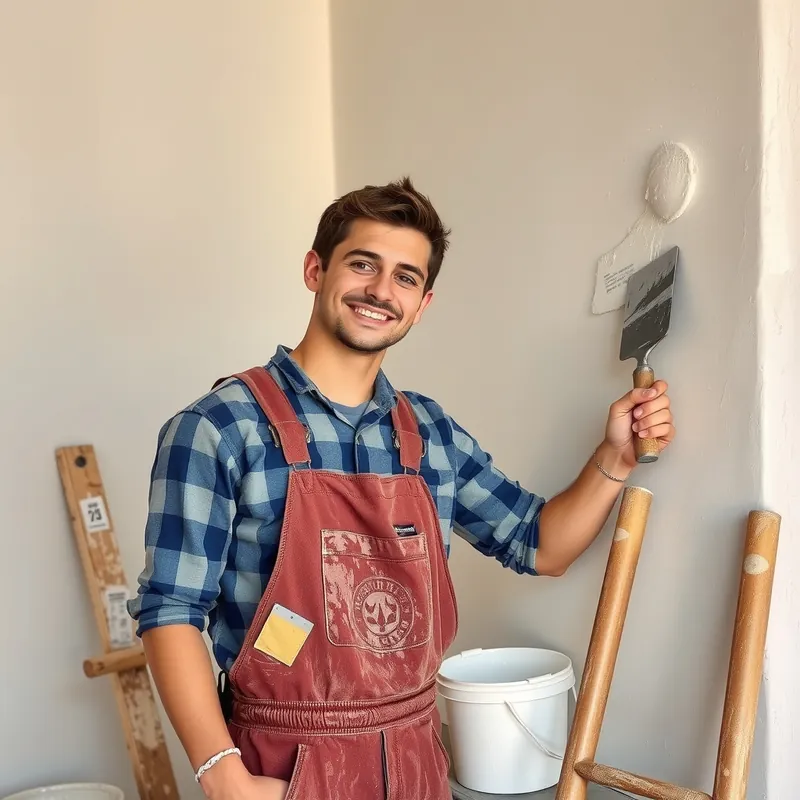 Plasterer job in Malta (illustration)