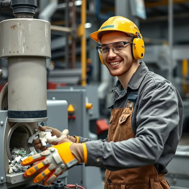 Grinder Plastics job in Malta (illustration)