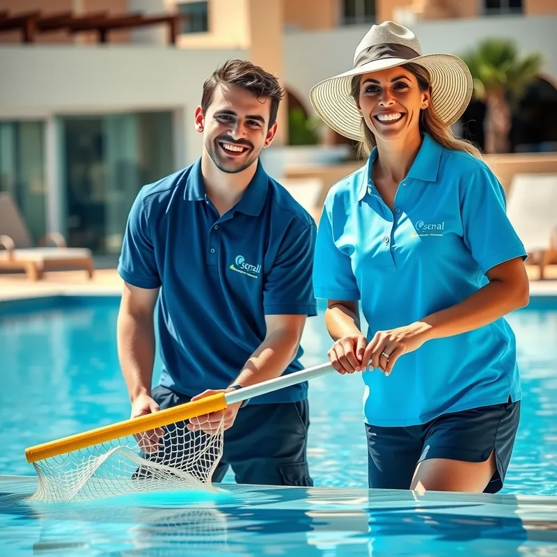 Pool Attendant job in Malta (illustration)